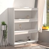 Ormarić za knjige / pregrada bijeli 80x35x103 cm od borovine | shoptok.hr