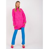 RUE PARIS Sweater-LC-SW-0297.35P-fluo pink | Shoptok.si