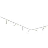 QAZQA Modern railsysteem met 6 spots beige met wit 1-fase - Slimline Uzzy cene