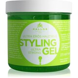 Kallos KJMN Ultra Strong Styling Gel ekstra močan gel za lase 275 ml Cene