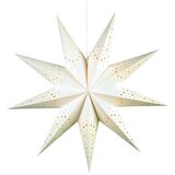 Markslöjd 700320 - Božićna dekoracija SOLVALLA 1xE14/25W/230V bela 75 cm | Eponuda.com