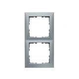 HAGER okvir 2-struki S.1-B.3-B.7 aluminijski mat 5310128994 | Eponuda.ba
