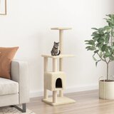  Penjalica za mačke sa stupovima za grebanje krem 104 cm | shoptok.hr