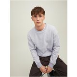 Jack & Jones Men's Light Grey Star Sweatshirt - Men