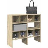 vidaXL Regal za čevlje 2 kosa zložljiva son. hrast 89,5x30x40 cm Cene