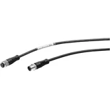kabelska konf. 24V\, M12 5-polni/M12 8-polni\, 5M\, povezovalni kabel SIMATIC RF600\, 5 m 6GT28910PH50 tok priključni kabel črna 5.00 m, (20426561)