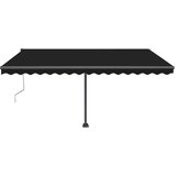  Avtomatska tenda LED + senzor 450x350 cm antracitna, (20729143) | Shoptok.si
