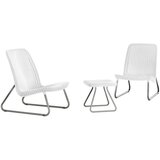 Keter 3-dijelni set namještaja za terasu Rio bijeli 218155 | shoptok.hr