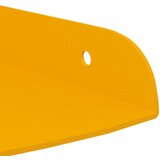  Lebdeća polica s policom s pohranom 2 pcs Žuta 15 x 15 x 2 cm | Eponuda.ba