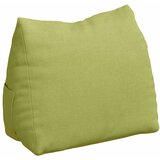 vidaXL Poglavni vzglavnik Svetlo zelena 45 x 20 x 35 cm blago | Shoptok.si