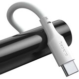 Baseus Simple Wisdom Data Cable Kit USB na Type-C 5A (2kom/Set) 1.5m bel | Shoptok.si