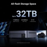 Ugreen NASync DXP480T za 4x M.2, Intel I5 1235u, 8GB DDR5, 1x10GbE mreža, 25892B | Shoptok.si