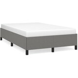 vidaXL Posteljni okvir temno siv 120x190 cm tkanina Cene
