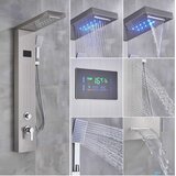 EYN Luksuzni LED tuš panel | Tuš sistem BSP1912 — Nikelj — Stenska | Shoptok.si