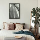  Slika - Stone Columns (1 Part) Vertical 60x90 U crnom drvenom okviru | shoptok.hr