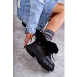Boto Warm Boots Trappers Black Charles | Eponuda.ba