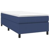  Za krevet s oprugama plavi 90x190 cm od tkanine | shoptok.hr