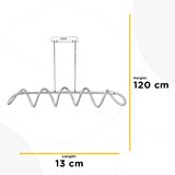 Lesnina XXXL VISEČA LED-SVETILKA SPIRALE | Shoptok.si