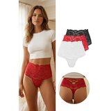TRENDYOLMILLA Ženski set donjeg veša Thmss26Ku00014, 3 komada, Crni | Eponuda.com
