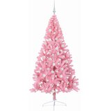  Umjetno predsvijetljeno božićno drvce Ružičasta 180 cm PVC | shoptok.hr