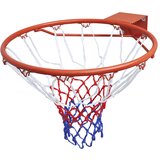 vidaXL Košarkaški Obruč s Narančastom Mrežom 45 cm Cijene