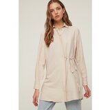 Trendyol Stone Hidden Pat Binding Detailed Woven Shirt Cijene