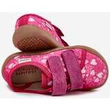 Boto Barefoot Slippers Girls Hearts Milami Fuchsia Saphira | Shoptok.si