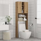 vidaXL Ormar za perilicu rublja Artisan hrast 64x25,5x190 cm | shoptok.hr