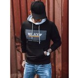 DStreet Black men's sweatshirt with print BX5383 | shoptok.hr