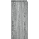  Komoda siva boja hrasta 45x35x75 cm od konstruiranog drva | shoptok.hr