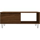  Stolić za kavu smeđa boja hrasta 90x50x36,5cm konstruirano drvo | shoptok.hr