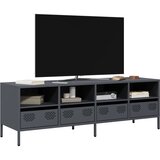 TV ormarić antracit 135 x 39 x 43,5 cm hladno valjani čelik | shoptok.hr