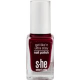 s-he colour&style gel-like'n ultra stay lak za nokte 322/480 1 kom | ePonuda.com