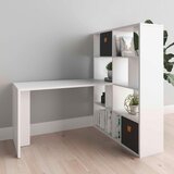 MID.YOU pisalna miza leseni material bela | Shoptok.si