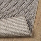  Tepisi za područja HUARTE Sivo-smeđa 120 x 120 cm Poliester - Sivo-smeđa 120 x 120 cm | shoptok.hr