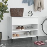 Ormarić za cipele bijeli 70 x 36 x 60 cm od konstruiranog drva | shoptok.hr