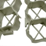  Rešetke za travo 16 kosov zelene 60x40x3 cm iz plastike | Shoptok.si