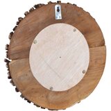  Zidno ogledalo od tikovine 40 cm okruglo | shoptok.hr