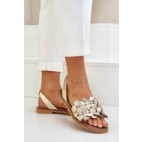 Zazoo Leather sandals on flat heel | shoptok.hr