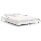 vidaXL Okvir za krevet bijeli 135x190 cm konstruirano drvo | shoptok.hr