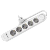 Nexsas produžni kabal, 5G, USB, 3X1.5, 3m