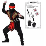 Widmann kostum rdeči ninja z dodatki | Shoptok.si