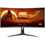 AOC Monitor Gaming CU34G2XP 34” Curved VA, 21:9, 3440x1440, 180Hz, 1ms, 430 cd/m2, 4000:1, HDMI, DP, PbP, PiP, Ergonomic, Black | Eponuda.ba
