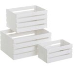 Casa Selección Bele škatle za shranjevanje v kompletu 3 ks 31x23x15 cm – | Shoptok.si