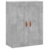  Visoka komoda siva betona 69,5x34x180 cm od konstruiranog drva | shoptok.hr