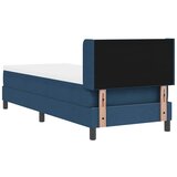  s opruga kutije s uzglavljem Plava 200 x 80 cm tkanina | shoptok.hr