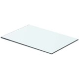 vidaXL Ploča za police staklo prozirna 40 x 20 cm | shoptok.hr