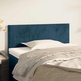  Uzglavlje tamnoplavo 90x5x78/88 cm baršunasto | shoptok.hr