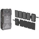  Viking-Power Bank sa LED svetlom, bežičnim punjenjem i solarnim panelom Power Delivery 15W/10000mAh | Eponuda.com