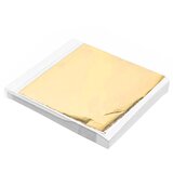  Zlatni metalik listići za pozlatu 14 x 13 cm 100 listova KORIŠTENO Cijene